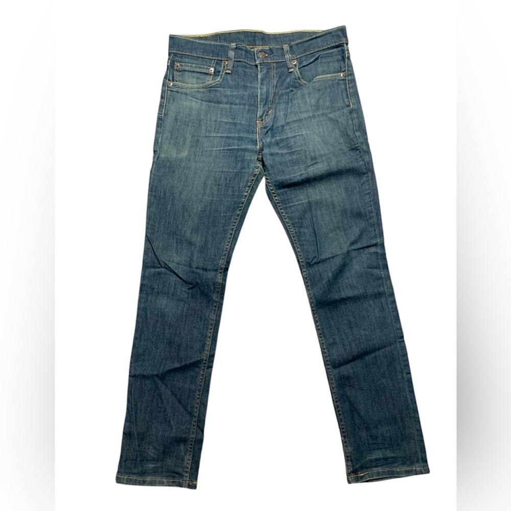 Levis 511 Slim Fit Blue Denim Jeans Mens 32x30 Stretch 06990-110‎
